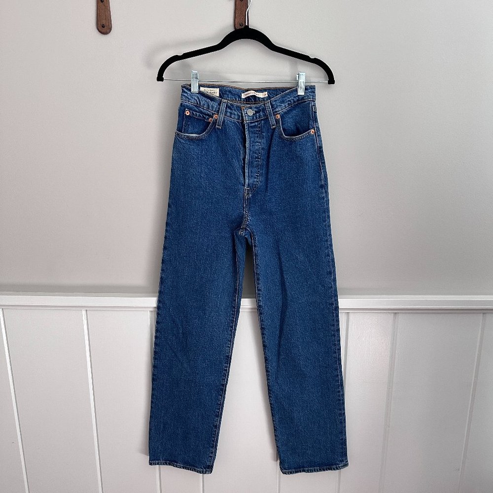 Levi's High-rise Ribcage Jeans